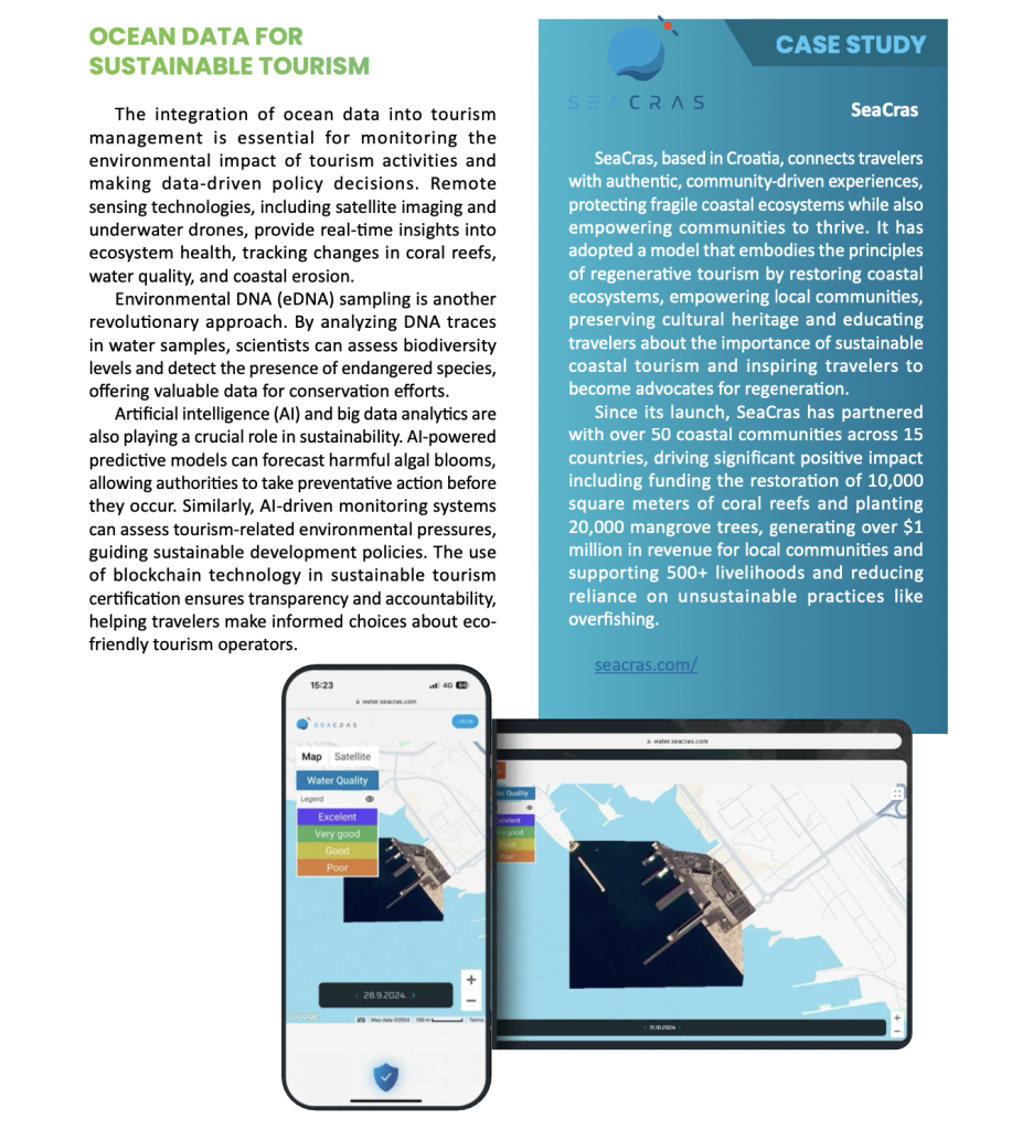 WAVE's report on SeaCras' successful practices regarding regenerative tourism