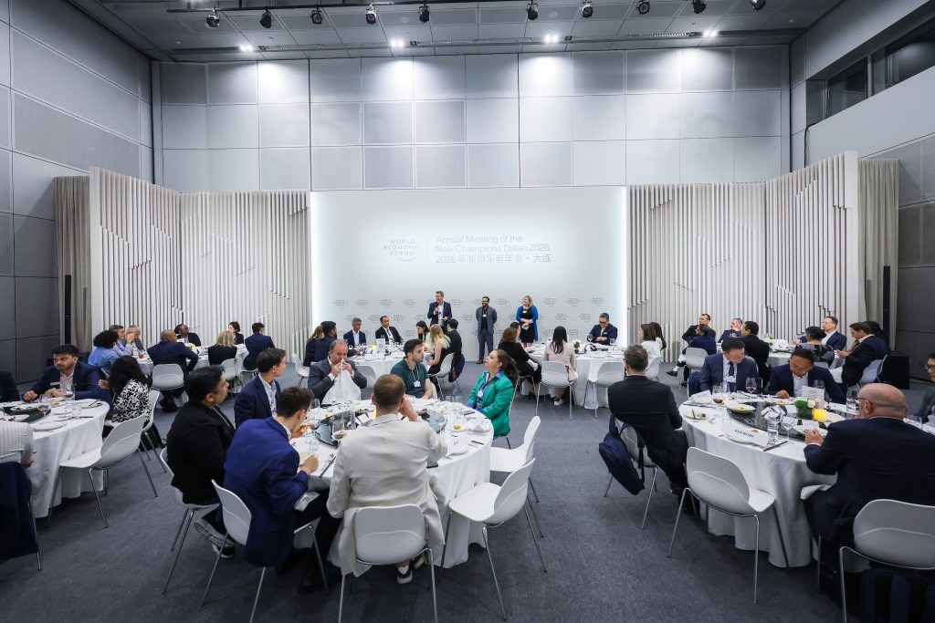 Image showing a dinner event at Summer Davos 2026 — Annual Meeting of the New Champions 2026.