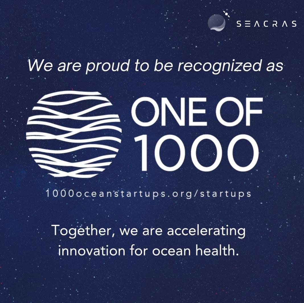 SeaCras recognised as One of 1,000 StartUps